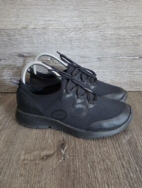 OOFOS OOmg Sport LS Low Shoes | Black | Size 8